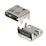 Adam Tech USB-C40-S-RA-CS6-SMT-BK-30-T/R Enlarged Image