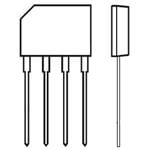 Diodes Incorporated KBP408G Enlarged Image
