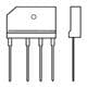 Diodes Incorporated GBJ25005-F