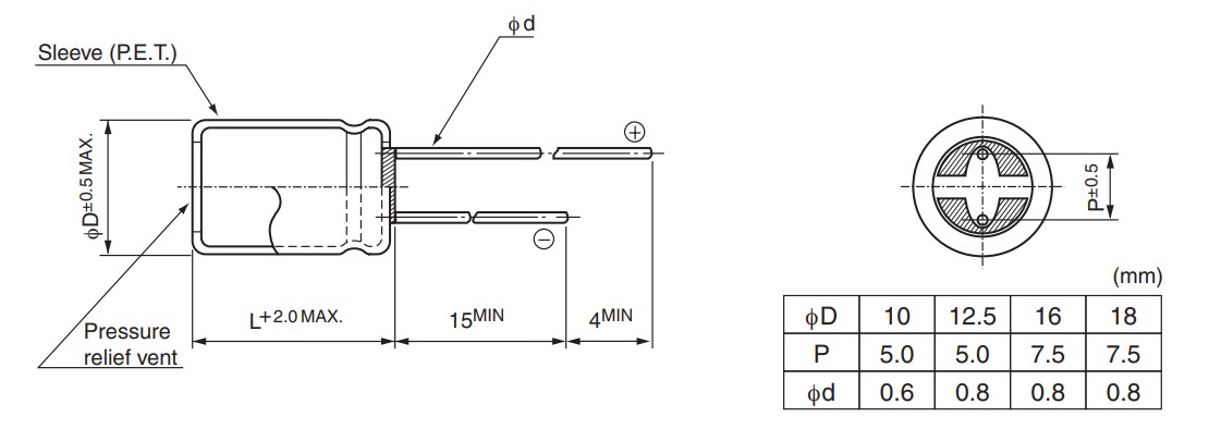 Nichicon UCP High-Voltage Aluminum Electrolytic Capacitors