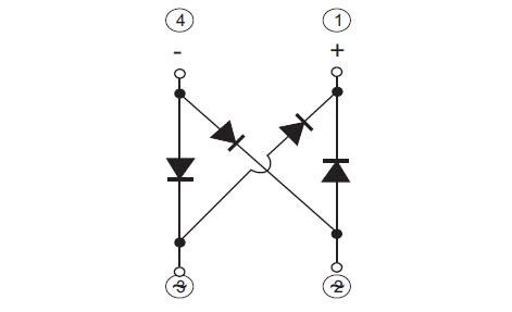 Comchip Technology Z4DGP4xxL-HF Low VF SMD Bridge Rectifiers