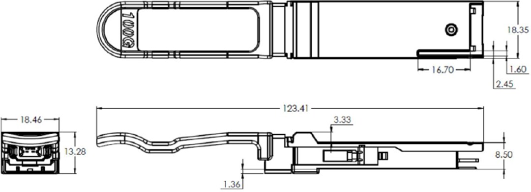 Coherent FTLC955x 100G QSFP28 Optical Transceivers