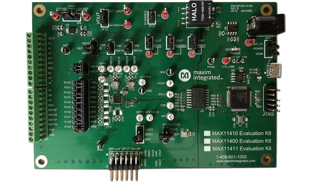 Analog Devices / Maxim Integrated MAX11410EVKIT Evaluation Kit