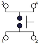 Schematic - E-Switch TL3305 Tactile Switches