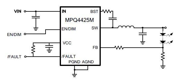 Monolithic Power Systems (MPS) MPQ4425M LED Drivers