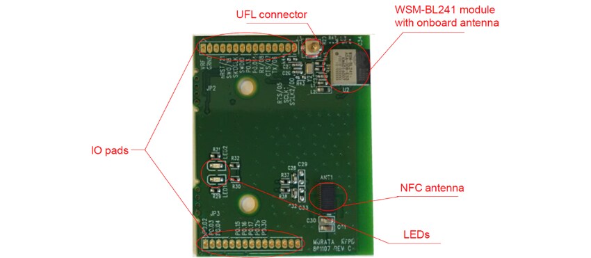 Murata Electronics MBN52832DK Development Kit