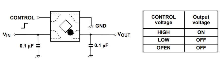 Application Circuit Diagram - Toshiba General-Purpose Single-Output Voltage Regulators