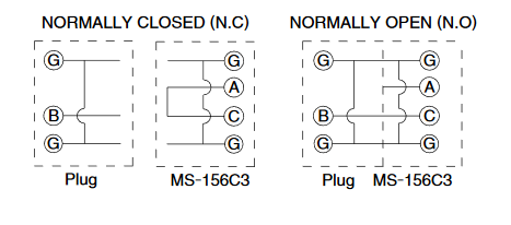 Application Circuit Diagram - Hirose Electric MS-156C3 1.35mm Subminiature Coaxial Switches