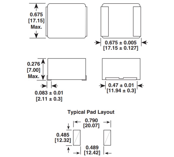 Chart - Vishay IHLP-6767GZ-8A Automotive Inductors