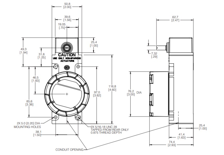 Honeywell MICRO SWITCH™ LSX Hazardous Area Switches