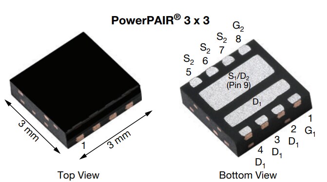 Vishay / Siliconix SiZ340BDT Dual N-Channel 30V MOSFET