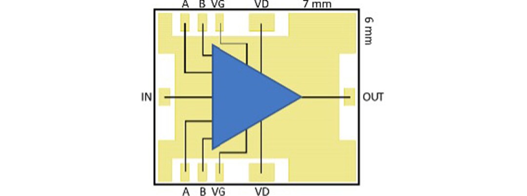 Mechanical Drawing - Qorvo QPA0007 Power Amplifier