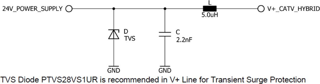Application Circuit Diagram - Qorvo QPA3359 Push-Pull Amplifier