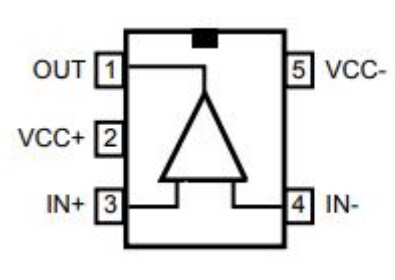 Schematic - STMicroelectronics LMC7101 Operational Amplifier