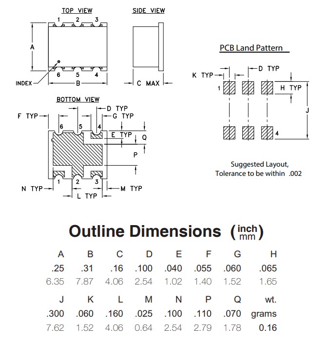 Mini-Circuits RBDC-20-63+ Power Signal Tap