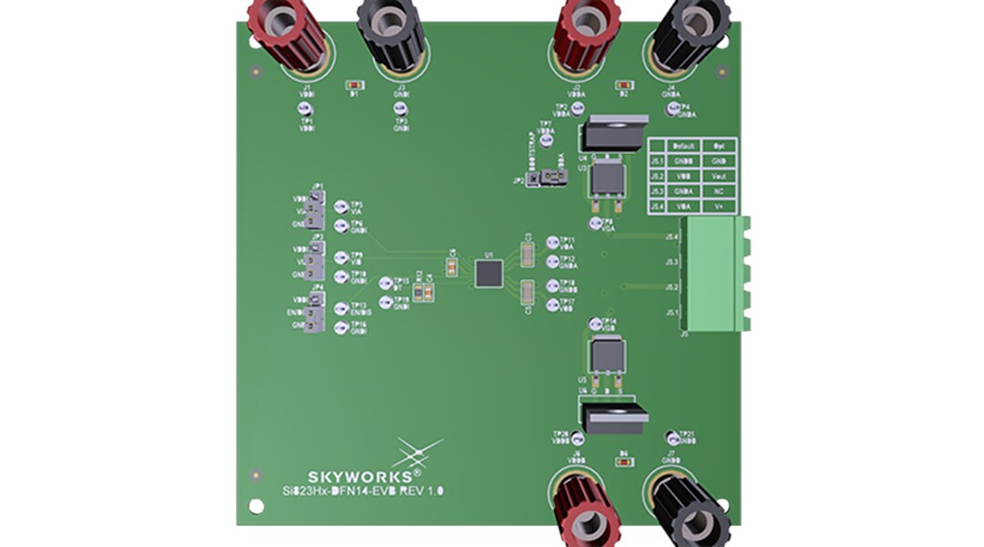 Skyworks Solutions Inc. SI823Hx-DFN14KIT Evaluation Kit
