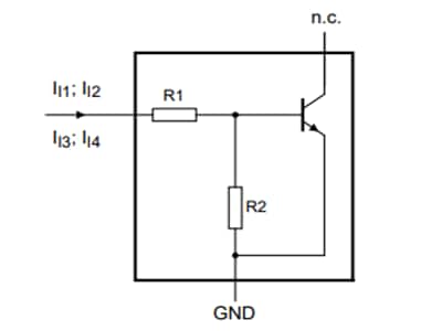 Application Circuit Diagram - Nexperia PIMN32 NPN/NPN Double Transistors