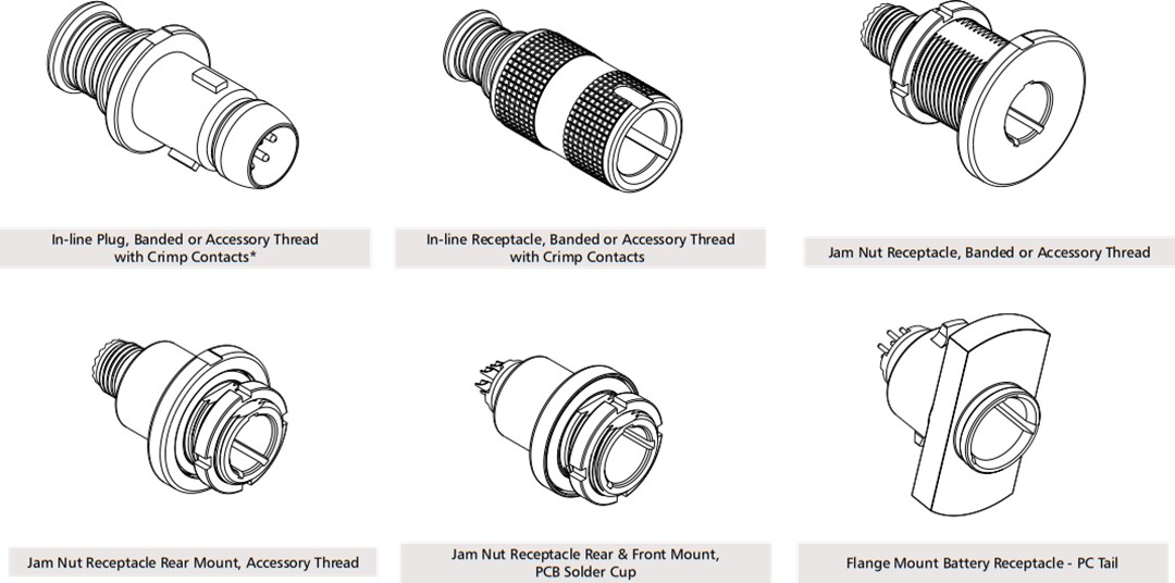ITT Cannon MKJ Warrior Connectors