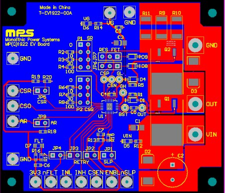 Monolithic Power Systems (MPS) MP1922 H-Bridge Gate Drivers