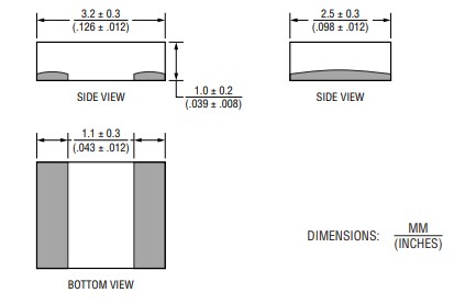 Bourns SRP3212A Shielded Power Inductors