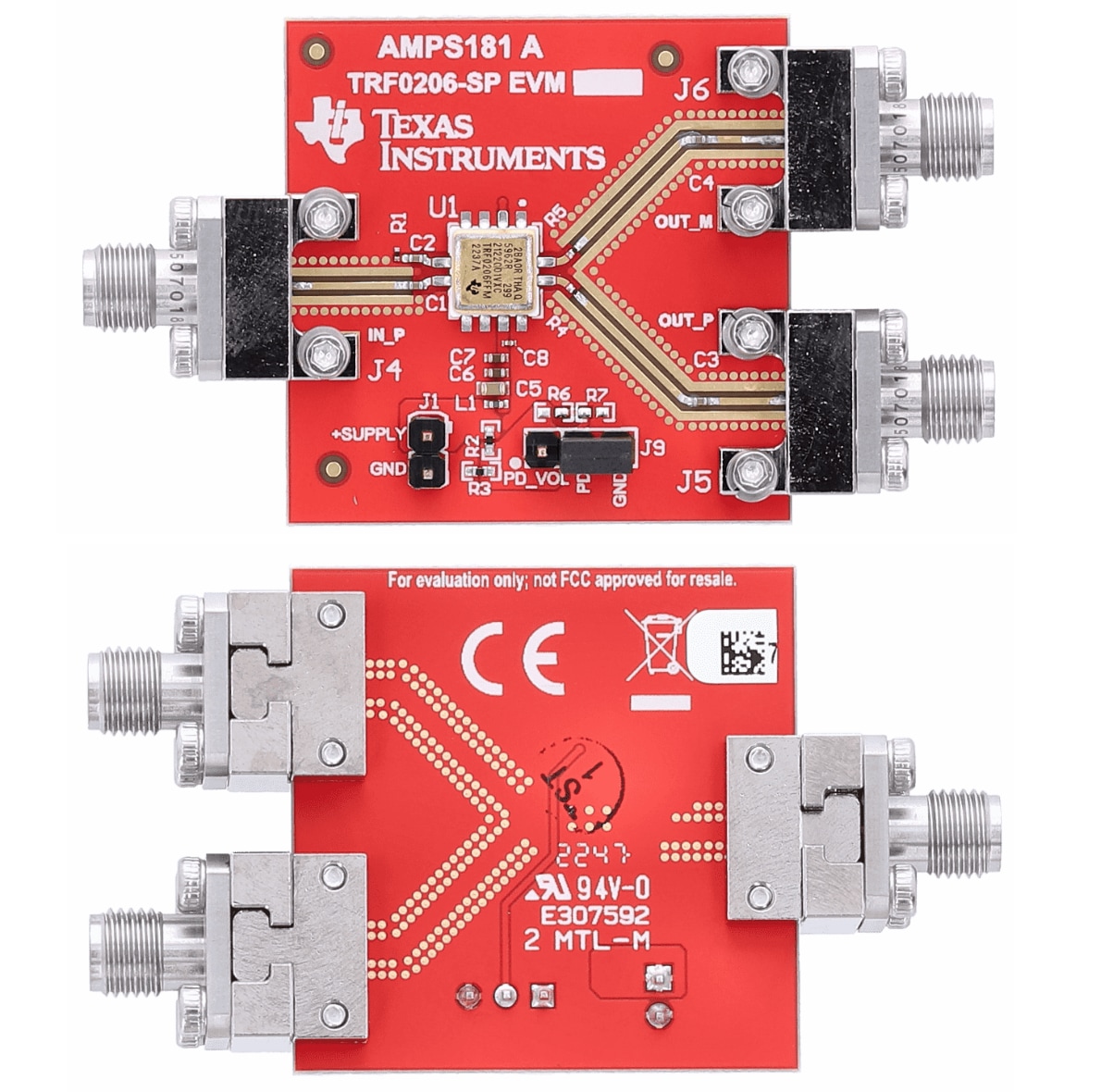 Texas Instruments TRF0206EVM-CVAL Evaluation Module