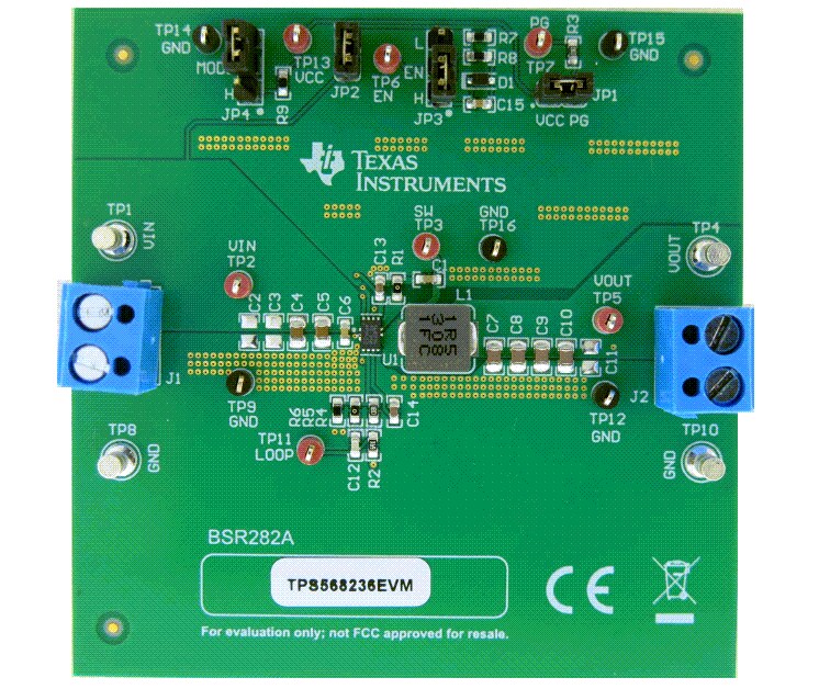 Texas Instruments TPS568236EVM Evaluation Module