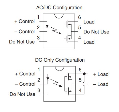 IXYS Integrated Circuits LCB710 Single-Pole OptoMOS® Relays