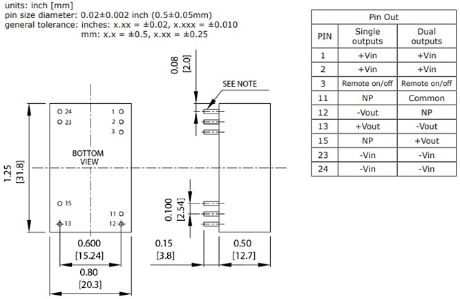 CUI Inc PRC10W Single/Dual Regulated DC-DC Converters