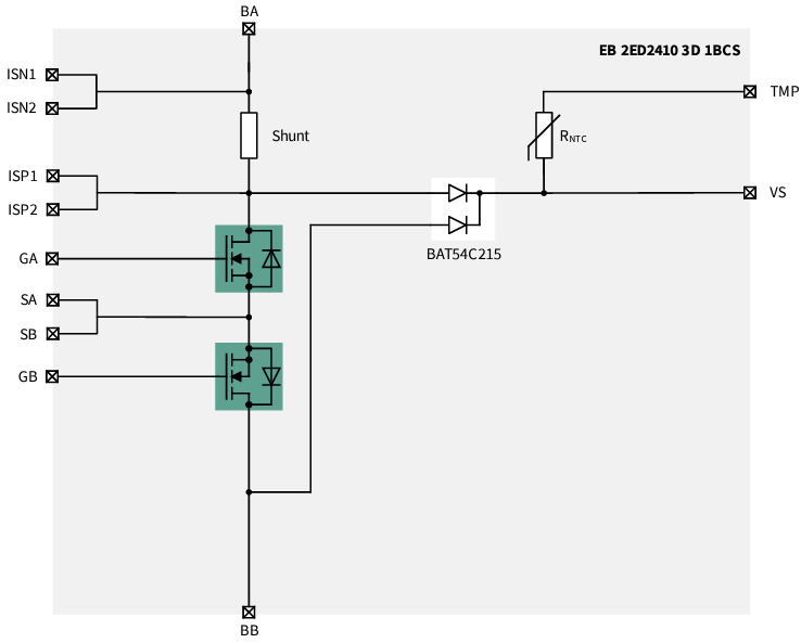 Infineon Technologies EB 2ED2410 3D/3M Boards