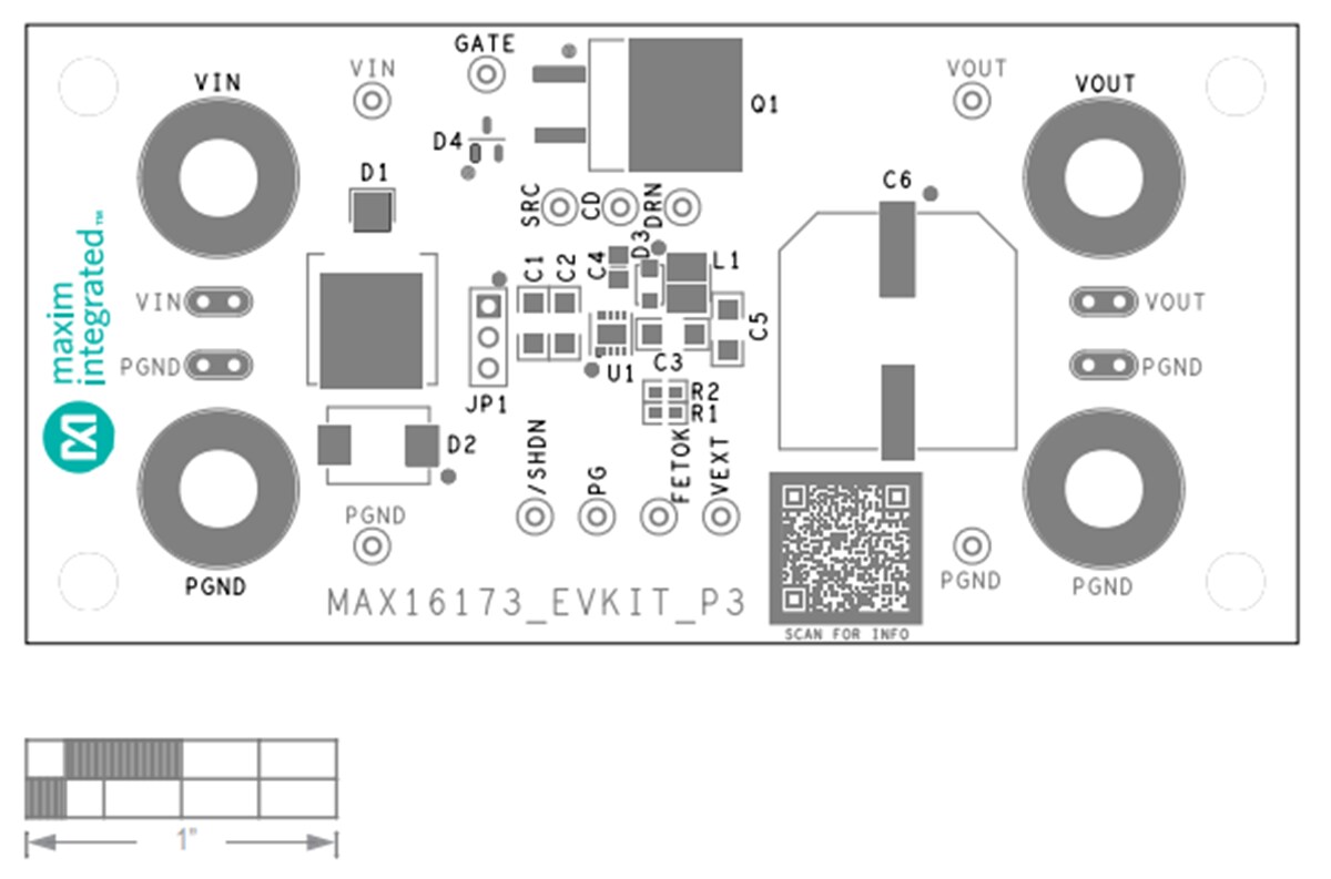 Analog Devices / Maxim Integrated MAX16173 Evaluation Kit