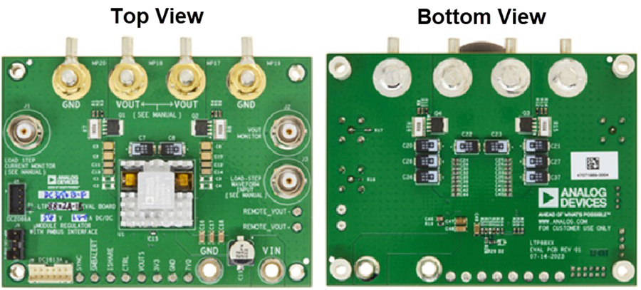 Mechanical Drawing - Analog Devices Inc. DC3190B-F Demonstration Circuit
