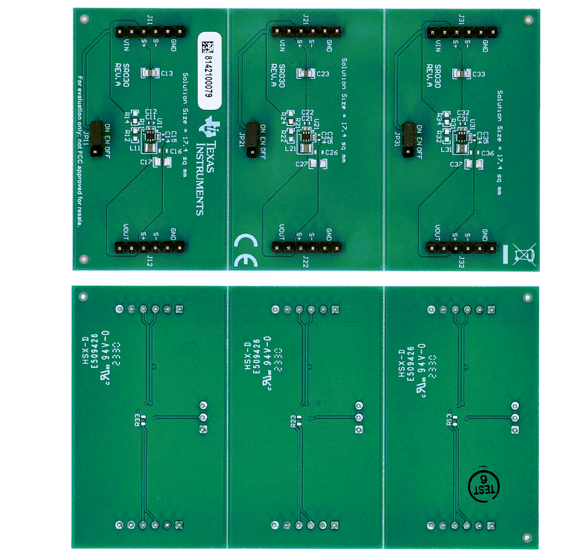 Texas Instruments TPS62843678EVM-030 Evaluation Module