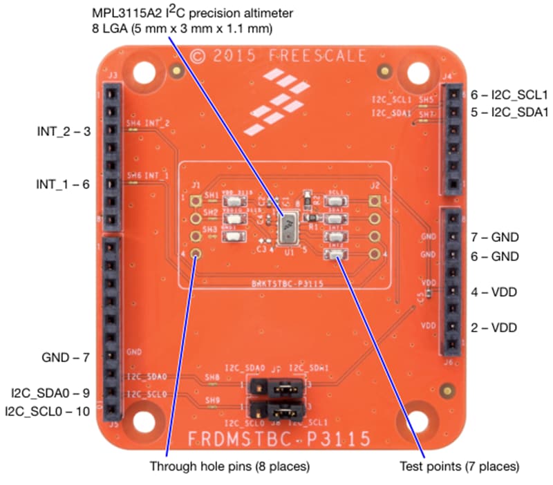 NXP Semiconductors FRDMSTBC-P3115 Sensor Shield Development Board