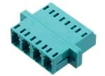 L-Com LC Quad Low-Profile Fiber Optic Adapters