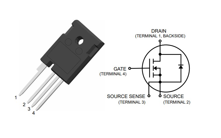 Application Circuit Diagram - Microchip Technology 1200V SIC MOSFETs