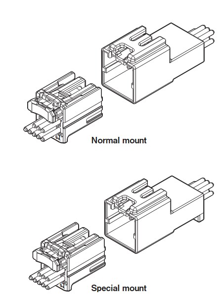 Mechanical Drawing - JST Connectors HIC Automotive Wire-to-Wire Connectors