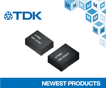 Mouser Now Shipping TDK InvenSense SmartIndustrial Sensor Family for Variety of Industrial Applicati