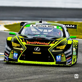 Mouser Vasser Sullivan Lexus Racing landing page