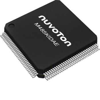 Learn more about the Nuvoton M485 Microcontrollers