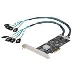 StarTech 8P6G-PCIE-SATA-CARD Enlarged Image