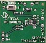 Texas Instruments TPA6203A1EVM Enlarged Image